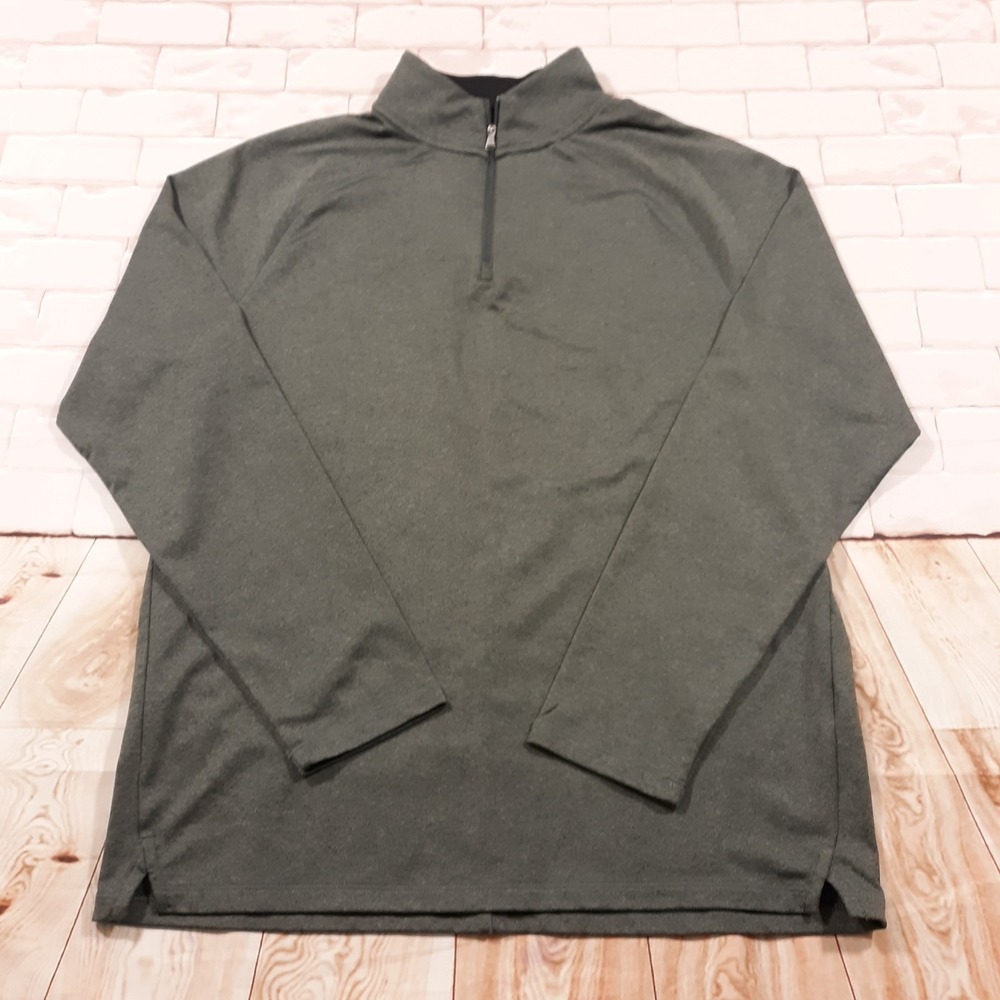 UNRL Elite Sweatshirt 1/4 Zip Mens S Pullover Performance Golf‎ Minnesota Gray